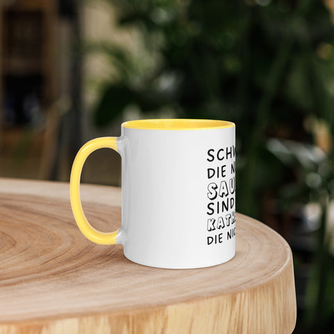 Schwestern die nicht saufen, sind wie Katheter die nicht laufen - Color Tasse