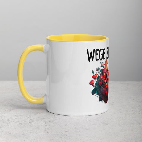 Wege zu meinem Herzen - Color Tasse