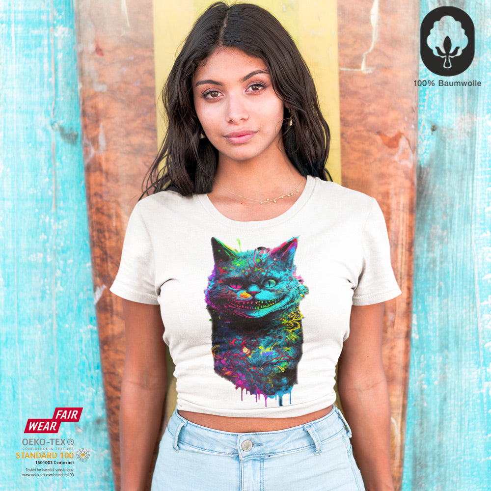 Grinse Katze - T-Shirt