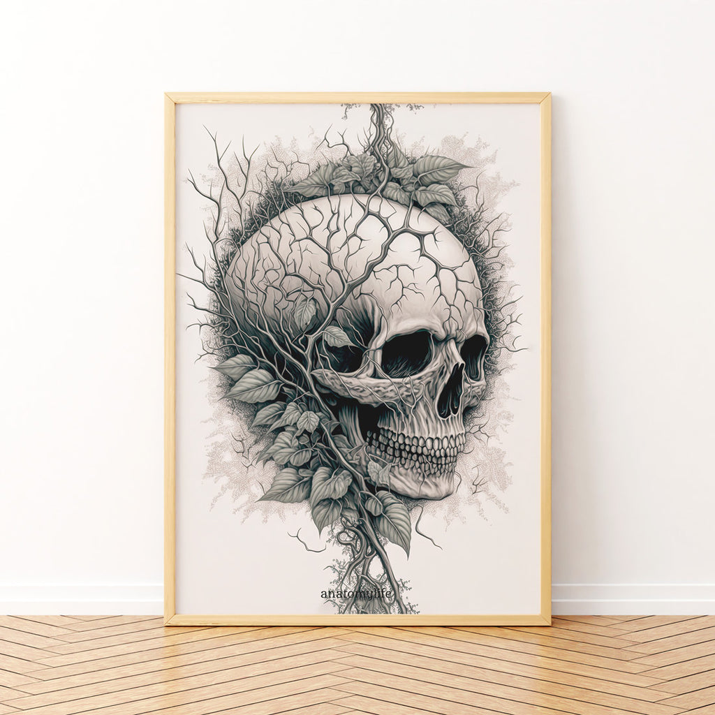 Skull No. 3 - Poster Skull Style