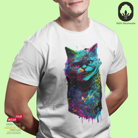 Grinse Katze - T-Shirt