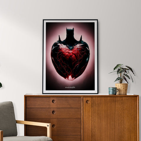 Bat Heart - Poster im Hero Style