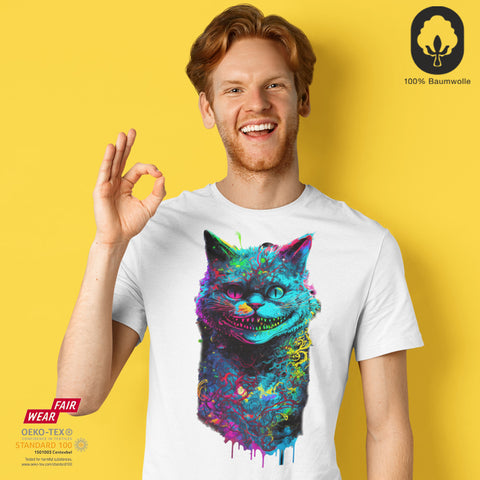 Grinse Katze - T-Shirt