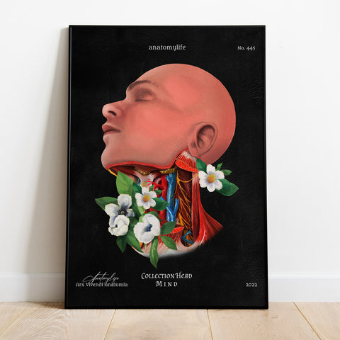 AnatomyLife Head - Flower Style