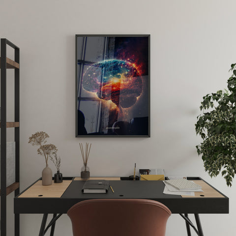Mind of the Universe - Leinwand im Brain Style