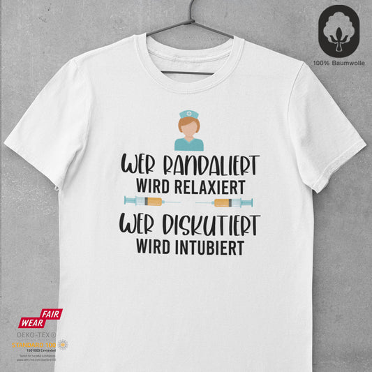 Wer randaliert - T-shirt