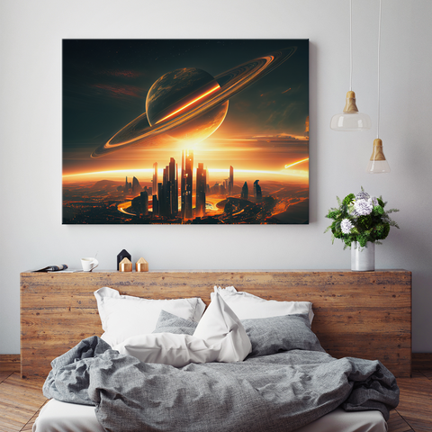 Vision Leinwand - Diese Zeichnung wird dein Zuhause mit ihrem Flair bereichern.