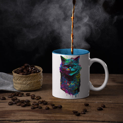 Grinse Katze Tasse