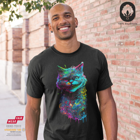 Grinse Katze - T-Shirt