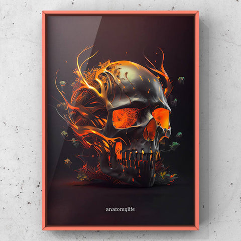 Hell Implosion - Poster im Skull Style