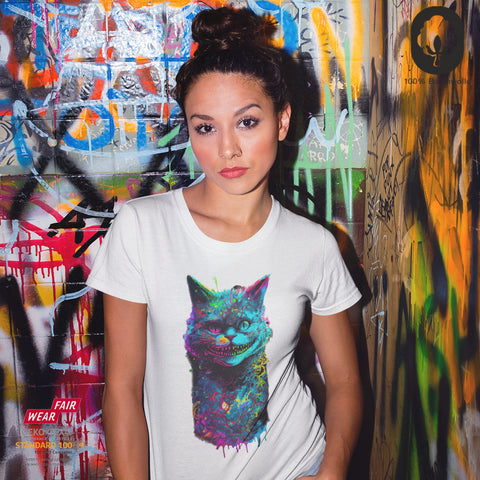 Grinse Katze - T-Shirt