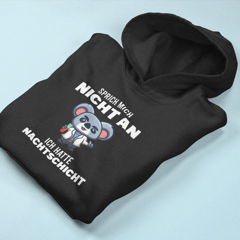 Nachtschicht - BioBlend Hoodie: Mode mit Mehrwert (organische Baumwolle)