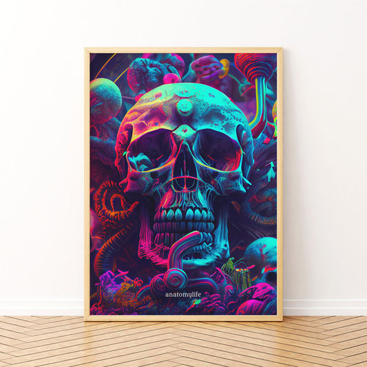 Multivers - Poster im Skull Style