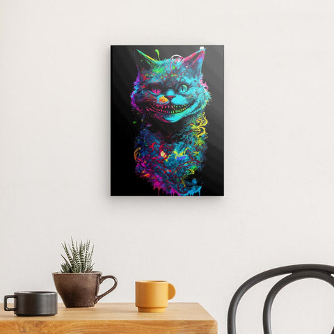 Grinse Katze für deine Wand