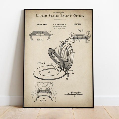 Toilettensitz - Patent Style