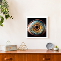 Auge No. 3 - Gerahmt im Abstract Style