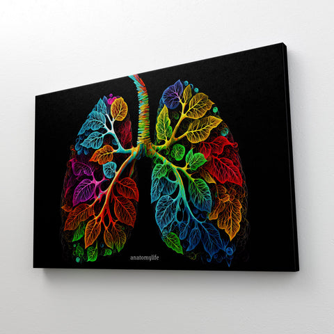 Lung No. 2 - Picasso Style - Ein Farbspektakel nach deinem Geschmack!